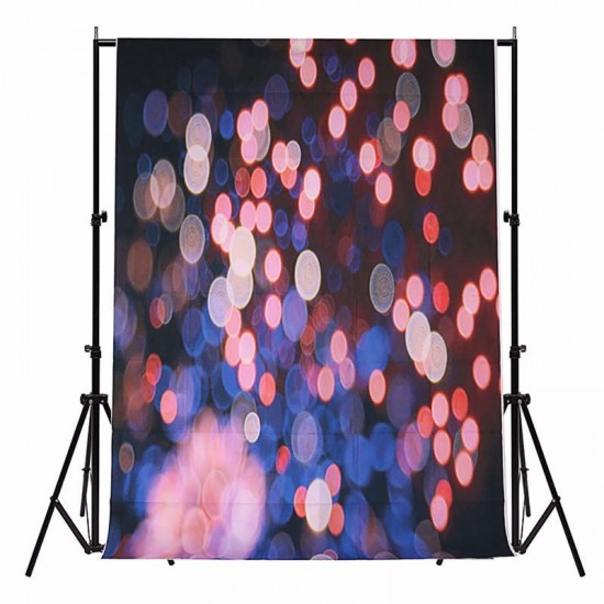 5x7FT Vinyl Valentine's Day Colorful Halo Romantic Photography Backdrop Background Studio Prop 5x7FT Vinyl Valentine's Day Colorful Halo Romantic Photography Backdrop Background Studio Prop