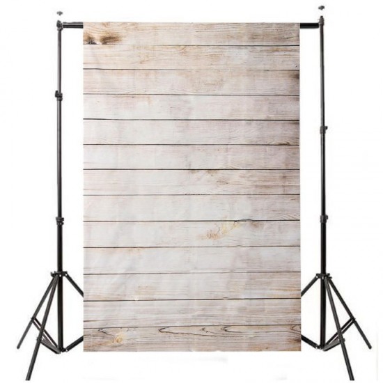 5x7Ft Vinyl Wood Wall Cloth Studio Props Backdrop Photography Photo Background