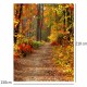 5x7ft Autumn Fall Forest Vinyl Background Backdrop Cloth Photography Photo Props