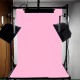 5x7ft Pure Pink Photography Background Cloth Backdrop For Studio