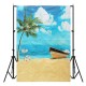 5x7ft Summer Beach Vocation Sea Photography Backdrop Studio Prop Background