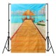 5x7ft Summer Beach Vocation Sea Photography Backdrop Studio Prop Background