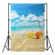 5x7ft Summer Beach Vocation Sea Photography Backdrop Studio Prop Background