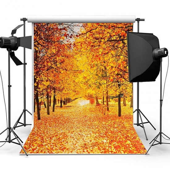 5x7ft Vinyl Autumn Fall Photography Background Photo Studio Prop Backdrop