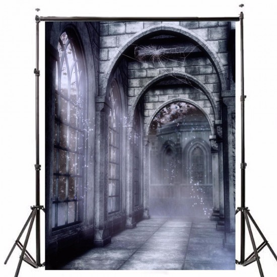 5x7ft Vinyl Retro Old Castle Backdrop Studio Photography Photo Background Props 5x7ft Vinyl Retro Old Castle Backdrop Studio Photography Photo Background Props