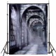 5x7ft Vinyl Retro Old Castle Backdrop Studio Photography Photo Background Props