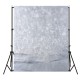 6x6FT Silver Light Shadow Photography Backdrop Studio Prop Background