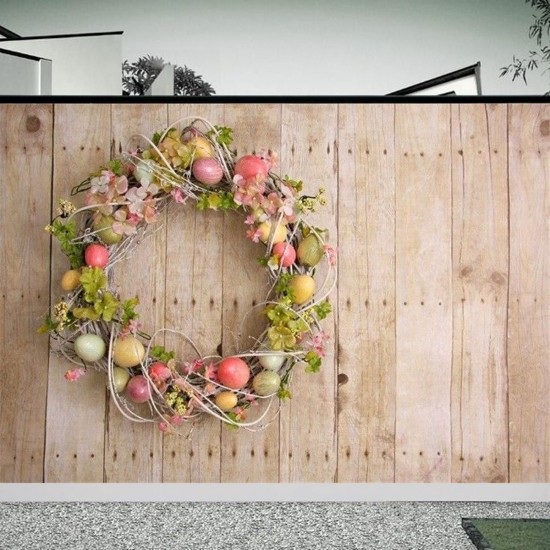 7x5FT Easter Egg Wood Board Photography Backdrop Studio Prop Background 7x5FT Easter Egg Wood Board Photography Backdrop Studio Prop Background