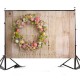 7x5FT Easter Egg Wood Board Photography Backdrop Studio Prop Background 7x5FT Easter Egg Wood Board Photography Backdrop Studio Prop Background