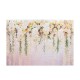 7x5FT Rose Wedding Flowers Wall Backdrop Photography Prop Photo Background