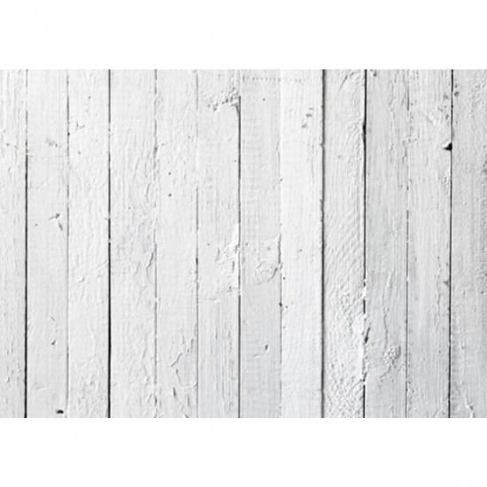 7x5FT Vinyl Wood Grain White Floor Photography Backdrop Background Photo Studio