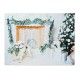 7x5FT White Room Christmas Tree Gift Wooden Horse Photography Backdrop Studio Prop Background 7x5FT White Room Christmas Tree Gift Wooden Horse Photography Backdrop Studio Prop Background