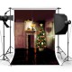 7x5ft Christmas Closet Photography Backdrop Vinyl Studio Background Photo props