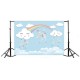 7x5ft Rainbow Smile Clouds Thin Vinyl Photography Backdrop Background Studio Photo Prop 7x5ft Rainbow Smile Clouds Thin Vinyl Photography Backdrop Background Studio Photo Prop
