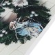 7x5ft Retro Christmas Tree Vinyl Fireplace Photography Backdrop Studio Prop Background
