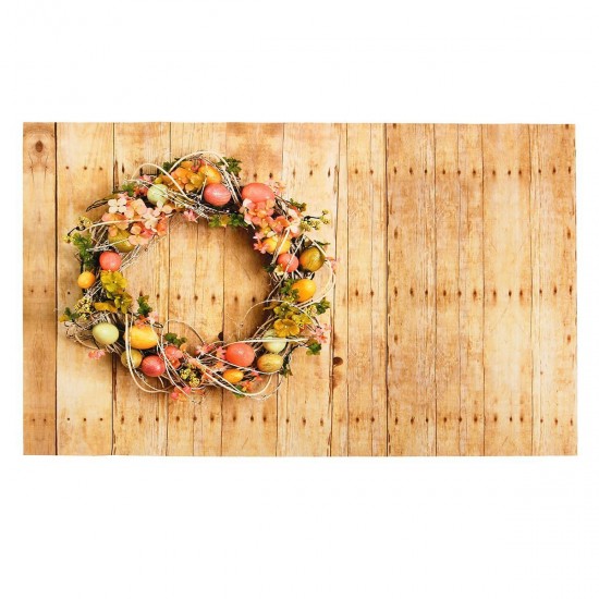 7x5ft/5x3ft Easter Egg Wood Board Thin Vinyl Photography Backdrop Background Studio Photo Prop 7x5ft/5x3ft Easter Egg Wood Board Thin Vinyl Photography Backdrop Background Studio Photo Prop