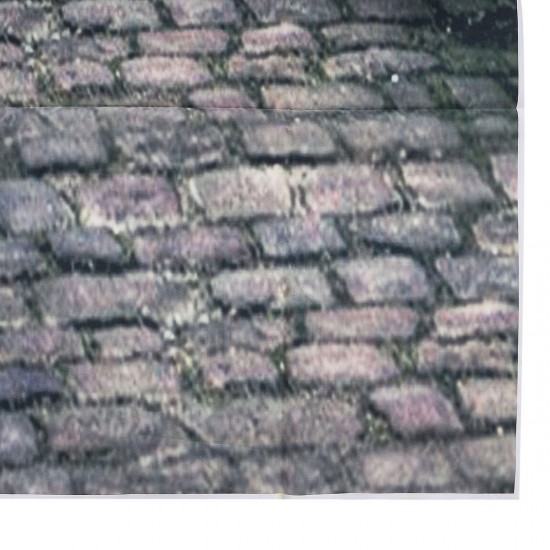 8x8FT City Street Cobbled Road Photography Backdrop Background Studio Prop