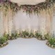 8x8FT Flowers Wall Scene Wedding Backdrop Background Photography Studio Prop