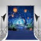 9x6ft 7x5ft 5x3ft F64171 Halloween Pumpkin Lantern Party Theme Photography Background Cloth Studio Photo Backdrop