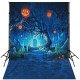 9x6ft 7x5ft 5x3ft F64171 Halloween Pumpkin Lantern Party Theme Photography Background Cloth Studio Photo Backdrop