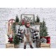 Christmas Photography Backdrops White Brick Fireplace Background Cloth for Photo Booth Atudio Photograph Backdrop Prop Christmas Photography Backdrops White Brick Fireplace Background Cloth for Photo Booth Atudio Photograph Backdrop Prop