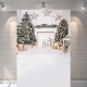 Christmas Photography Backdrops White Fireplace Wood Floor Background Cloth Photo Studio Background Christmas Tree Christmas Photography Backdrops White Fireplace Wood Floor Background Cloth Photo Studio Background Christmas Tree