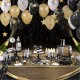Fabric Black Golden Balloon Backdrops Party Decorations Happy Birthday Banner Favors Fabric Black Golden Balloon Backdrops Party Decorations Happy Birthday Banner Favors