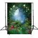 Fairy Tale World Green Forest Photography Background Cloth Backdrop Photo Props Fairy Tale World Green Forest Photography Background Cloth Backdrop Photo Props