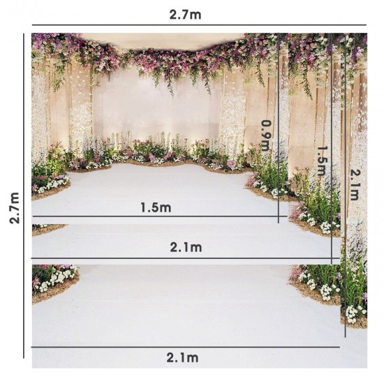 Flowers Wall Scene Wedding Photography Background Studio Props Backdrops 1.5x2.1m/2.1x2.1m/2.7x2.7/0.9x1.5m Flowers Wall Scene Wedding Photography Background Studio Props Backdrops 1.5x2.1m/2.1x2.1m/2.7x2.7/0.9x1.5m