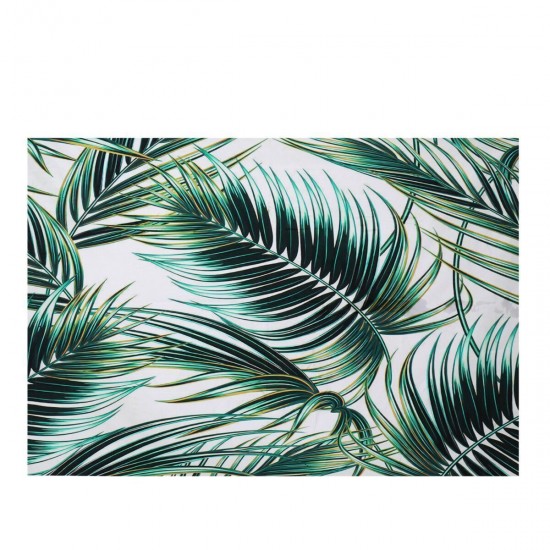 Forest Backdrop Green Tropical Leaves Vinyl Backdrops Palm Trees and Monstera Photography Background for Interior Room Wallpaper Summer Camp Photo Studio Props