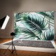 Forest Backdrop Green Tropical Leaves Vinyl Backdrops Palm Trees and Monstera Photography Background for Interior Room Wallpaper Summer Camp Photo Studio Props