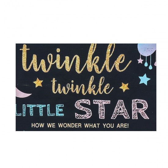 Little Star Backdrop Baby Shower Photography Background Party Banner Backdrops 150x100cm 220x150cm 250x180Cm