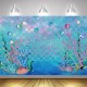 Mermaid Background Under Water Newborn Backdrop Photography Studio Props