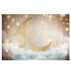 Moon Star Photography Background Children Baby Birthday Theme Backdrops Bedroom Decor Tapestry 150x90cm 210x150cm 270x180cm