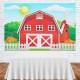 Photography Backgrounds Photo Studio Props Cartoon Red Farm Animals Birthday Party Backdrop Photography Backgrounds Photo Studio Props Cartoon Red Farm Animals Birthday Party Backdrop