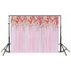 Pink Flowers Wall Photography Backdrops Rose Floral Wedding Photo Background Pink Flowers Wall Photography Backdrops Rose Floral Wedding Photo Background