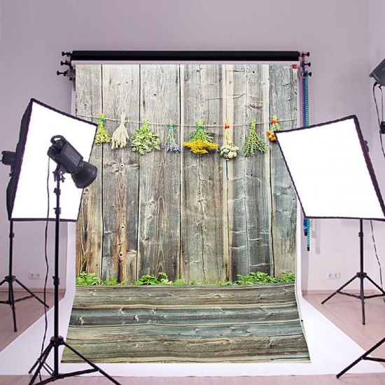 Retro 3x5ft Vinyl Backdrop Photography Wooden Wall Floor Background Studio Props Retro 3x5ft Vinyl Backdrop Photography Wooden Wall Floor Background Studio Props