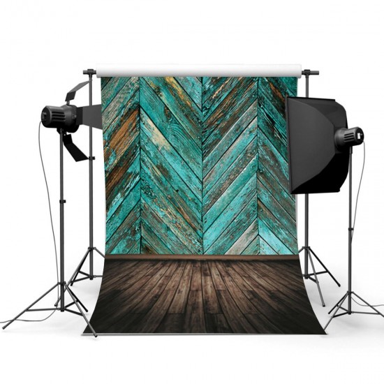 Retro Blue Paint Wooden Floor Board Twill Cloth Photography Background Backdrop Retro Blue Paint Wooden Floor Board Twill Cloth Photography Background Backdrop