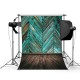 Retro Blue Paint Wooden Floor Board Twill Cloth Photography Background Backdrop Retro Blue Paint Wooden Floor Board Twill Cloth Photography Background Backdrop