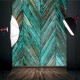Retro Blue Paint Wooden Floor Board Twill Cloth Photography Background Backdrop Retro Blue Paint Wooden Floor Board Twill Cloth Photography Background Backdrop