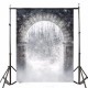 Snow Forest Archway Magic World Theme Photography Vinyl Backdrop Studio Background 2.1m x 1.5m Snow Forest Archway Magic World Theme Photography Vinyl Backdrop Studio Background 2.1m x 1.5m