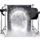 Snow Forest Archway Magic World Theme Photography Vinyl Backdrop Studio Background 2.1m x 1.5m Snow Forest Archway Magic World Theme Photography Vinyl Backdrop Studio Background 2.1m x 1.5m