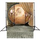 T079 3x5ft Classical Courtyard Moonlight Photography Background Cloth Studio Photo Backdrop