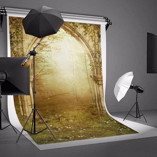 Vinyl Forest Realistic Effect Scenic Photography Backdrop Studio Prop Photo Background