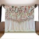 White Flowers Wedding Photography Backdrop Curtain Party Photo Background Cloth Decoration Props White Flowers Wedding Photography Backdrop Curtain Party Photo Background Cloth Decoration Props