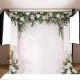 White Flowers Wedding Photography Backdrop Curtain Party Photo Background Cloth Decoration Props White Flowers Wedding Photography Backdrop Curtain Party Photo Background Cloth Decoration Props