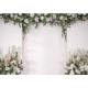 White Flowers Wedding Photography Backdrop Curtain Party Photo Background Cloth Decoration Props White Flowers Wedding Photography Backdrop Curtain Party Photo Background Cloth Decoration Props