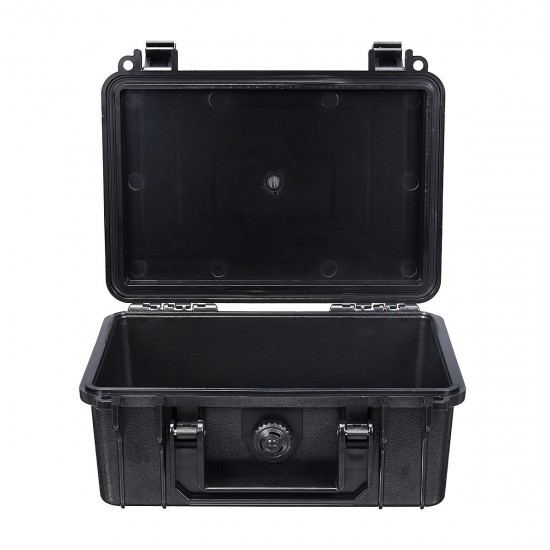210x165x85mm Waterproof Hard Carry Camera Lens Photography Tool Case Bag Storage Box with Sponge