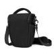 D1 Shoulder Sling Bag Pouch Water-resistant Carry Bag with Adjustable Strap for DSLR SLR Camera Lens