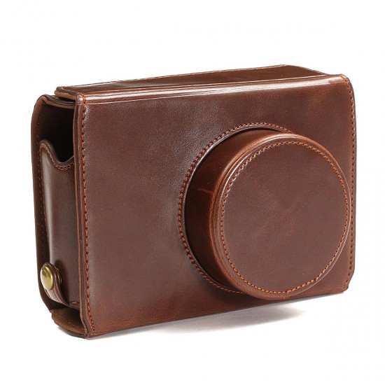 Camera Leather Bag Cover Case Bottom Opening for Fujifilm x100 x100s x100m x100t Camera Leather Bag Cover Case Bottom Opening for Fujifilm x100 x100s x100m x100t